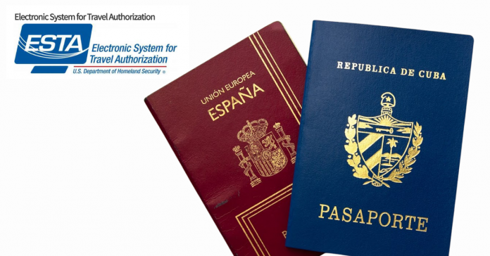 ESTA: Cubanos europeos no podrán viajar a Estados Unidos sin visa