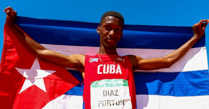 El cubano Jordan Díaz rompe récord español de triple salto