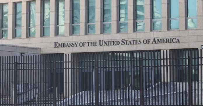 Servicios que funcionan en la embajada de Estados Unidos en Cuba