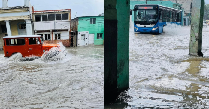 Intensas lluvias colapsan la ciudad de La Habana