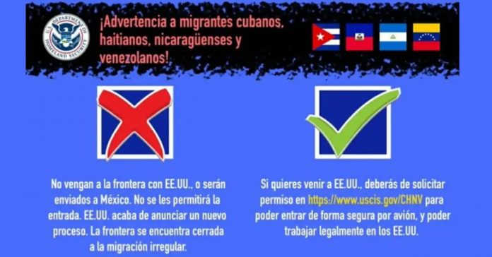 Desde el pasado 6 de enero, Estados Unidos activo un parole humanitario para los cubanos interesados en ingresar a este país